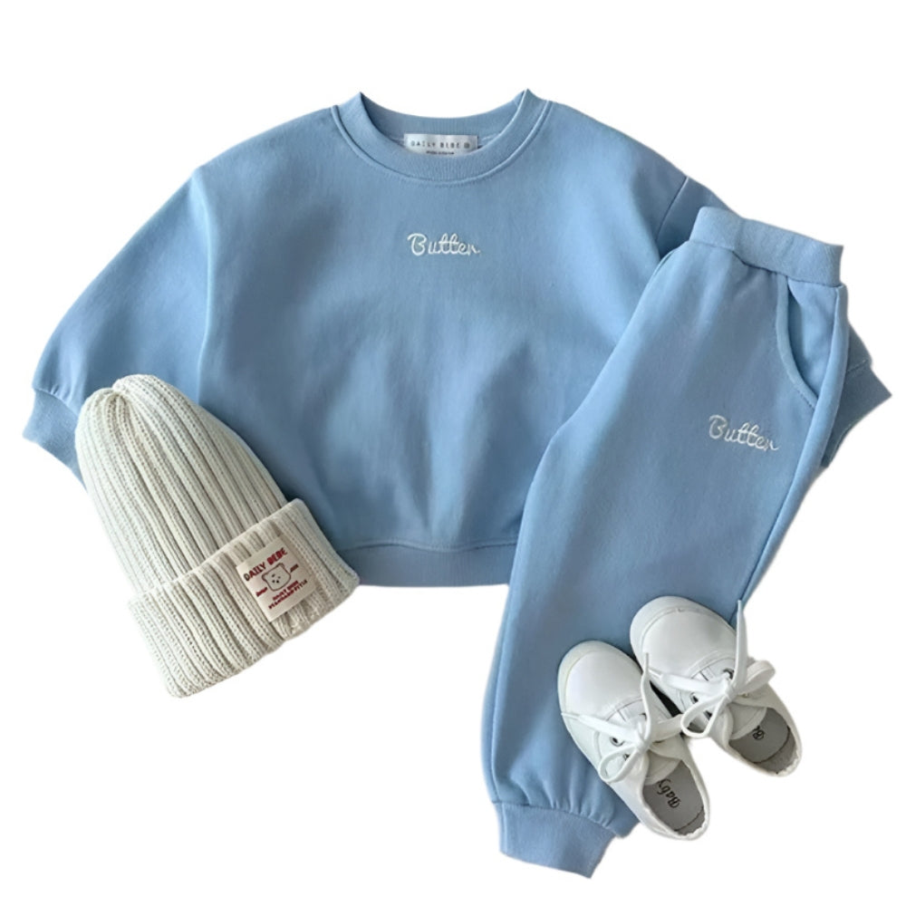 Butter Sweatshirt and Jogger Set - Beekee