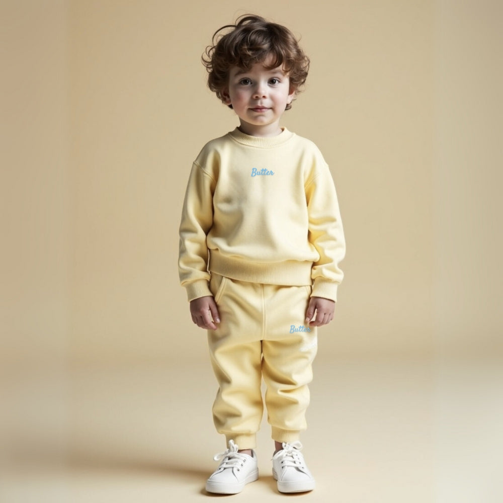 Butter Sweatshirt and Jogger Set - Beekee