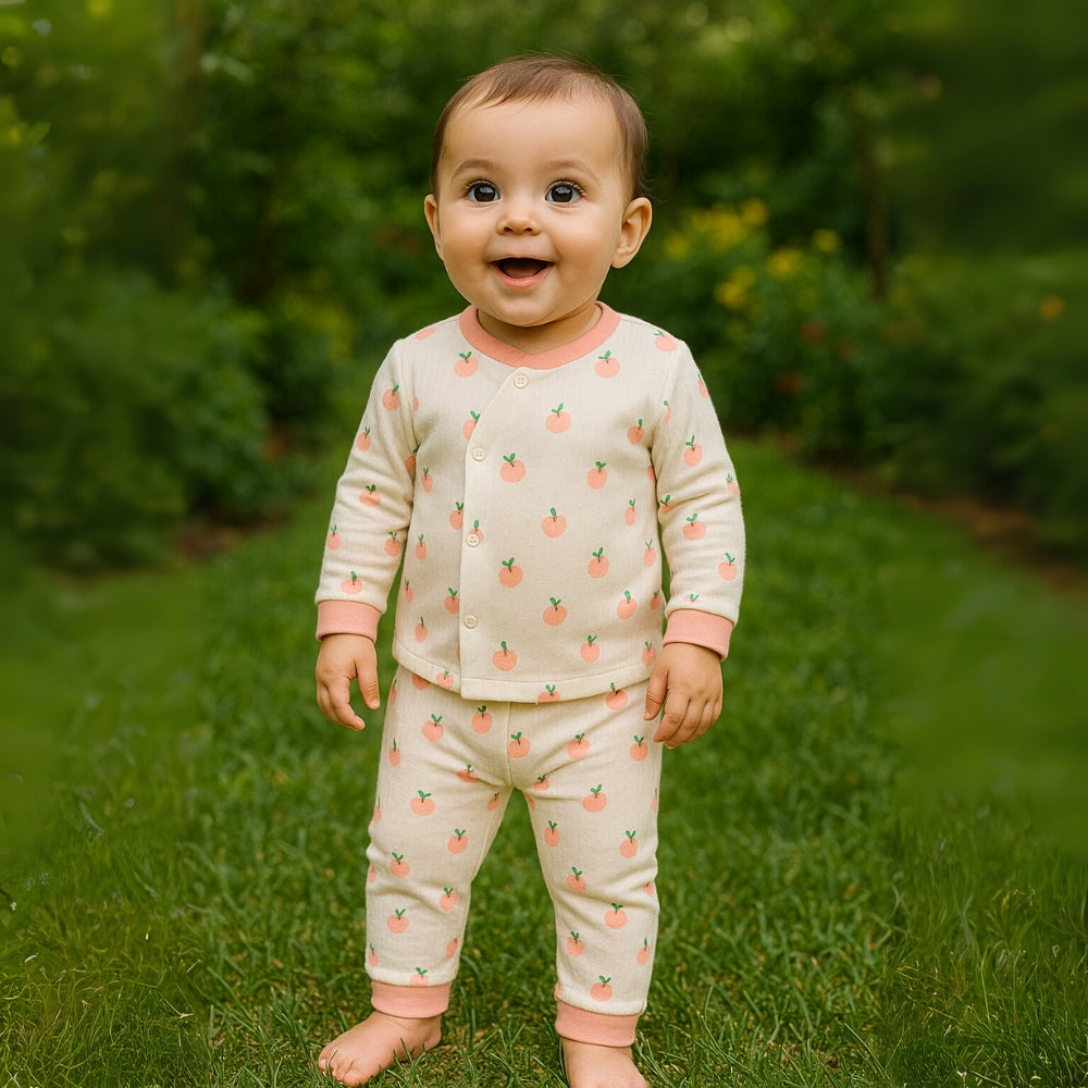 Cartoon Long Sleeve and Pants Pajama Set - Beekee