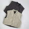 Charming Gingham Reversible Padded Vest - Beekee