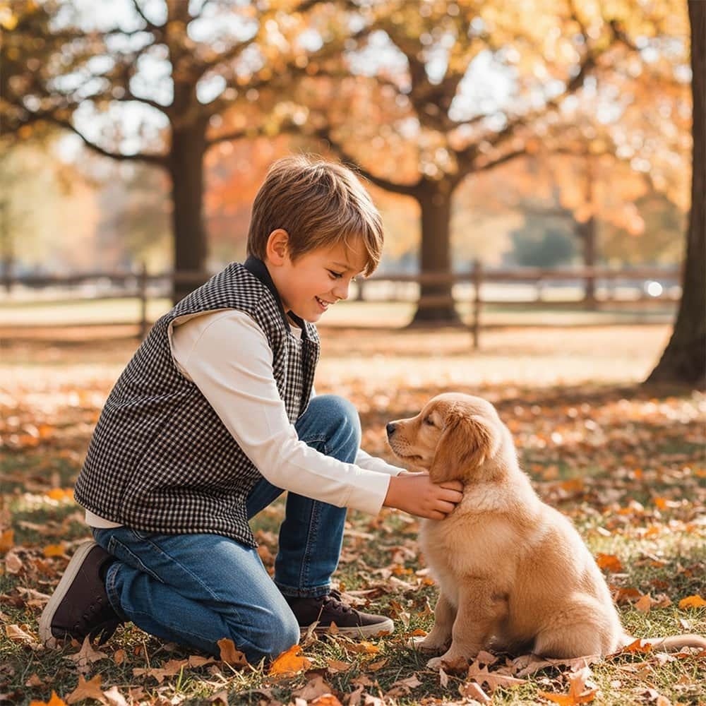 Charming Gingham Reversible Padded Vest - Beekee