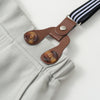 Charming Little Gentleman Bow Tie and Suspenders Set - Beekee