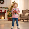 Charming Pink Christmas Girls Sweatshirt - Beekee
