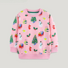 Festive Christmas Print Sweatshirt - Beekee