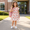 Pretty Puff Sleeve Girls Dress