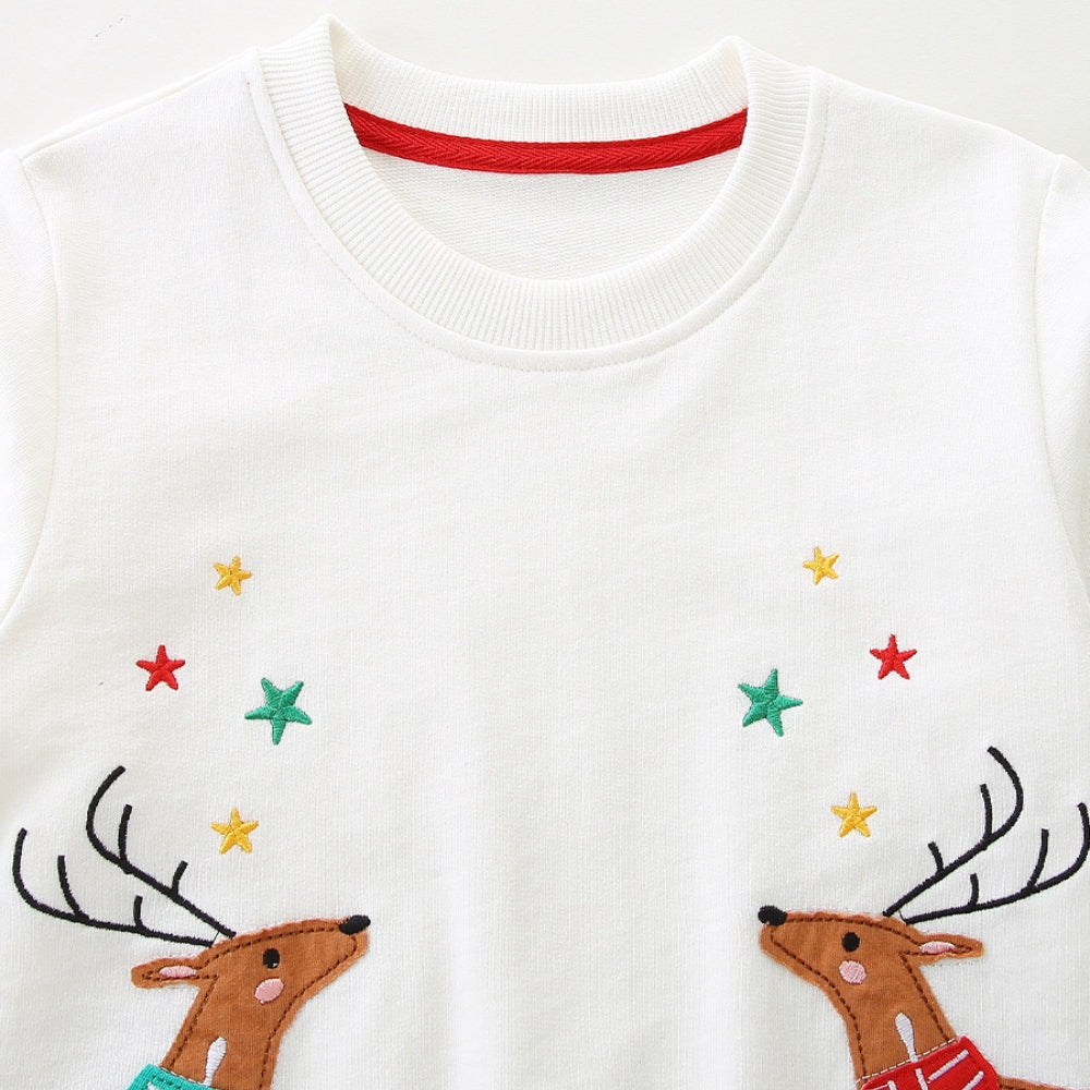 Christmas Reindeer Sweatshirt - Beekee