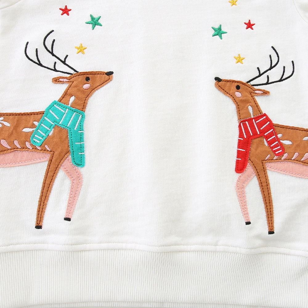 Christmas Reindeer Sweatshirt - Beekee