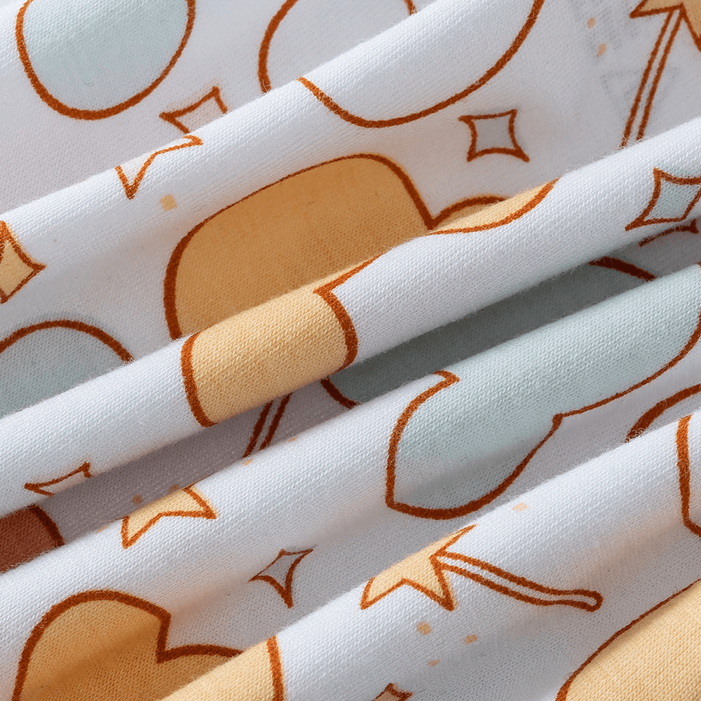 Colorful Mickey-Inspired Print Baby Romper - Beekee