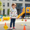 Cool Construction Trucks Boys Hooded Jacket - Beekee