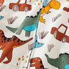 Cool Dino Adventure Kids Zip Hoodie - Beekee