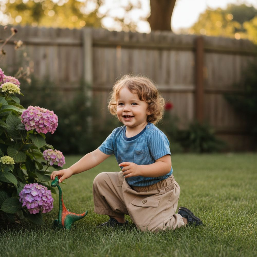 Cool Pocket Cargo Pants for Little Kids - Beekee