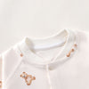 Cotton Snap-Up Baby Romper with Animal Print - Beekee