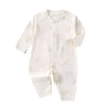 Cotton Snap-Up Baby Romper with Animal Print - Beekee