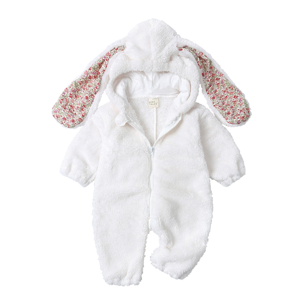 Cozy Bunny Ear Baby Romper - Beekee