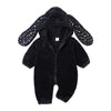 Cozy Bunny Ear Baby Romper - Beekee