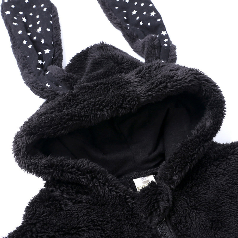 Cozy Bunny Ear Baby Romper - Beekee