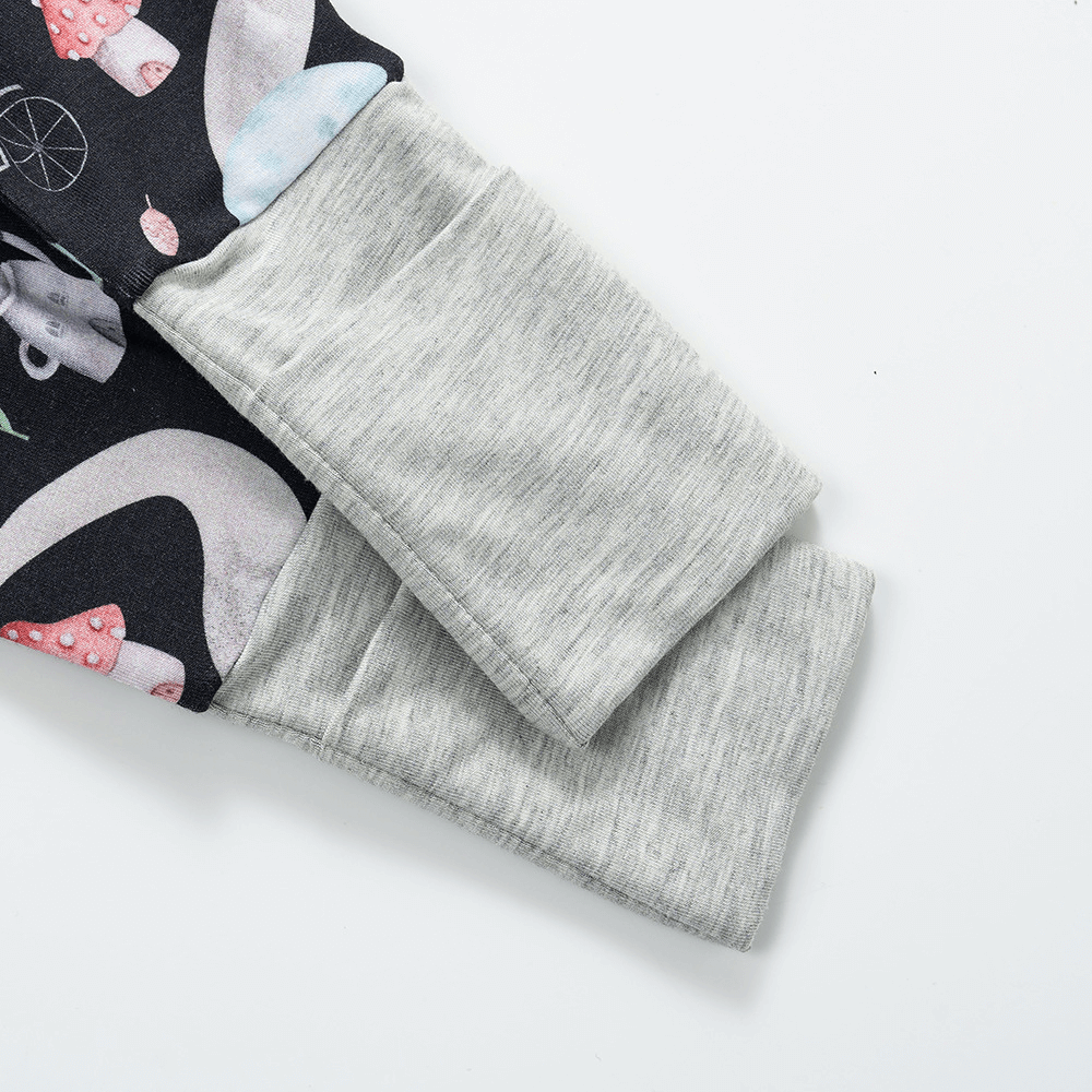 Cozy Baby Romper With Playful Print & Easy Zipper - Beekee