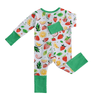 Cozy Baby Romper With Playful Print & Easy Zipper - Beekee