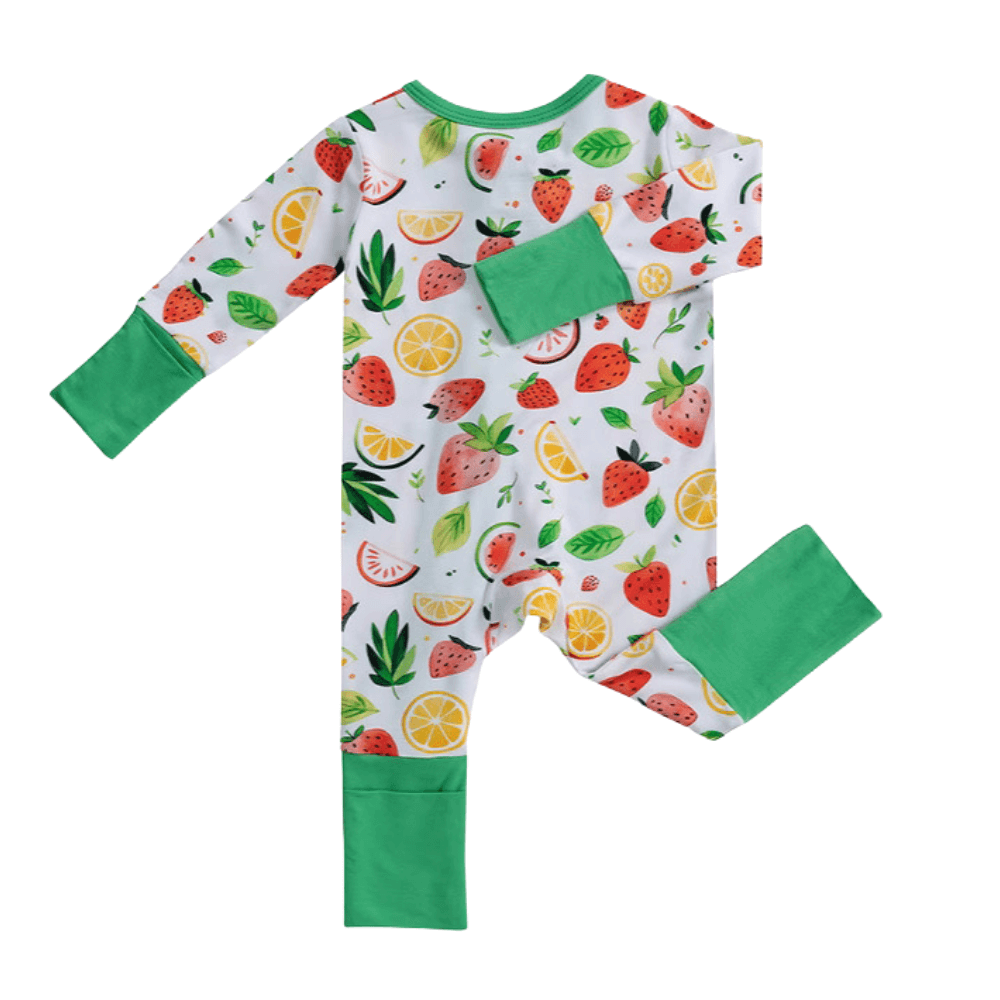 Cozy Baby Romper With Playful Print & Easy Zipper - Beekee
