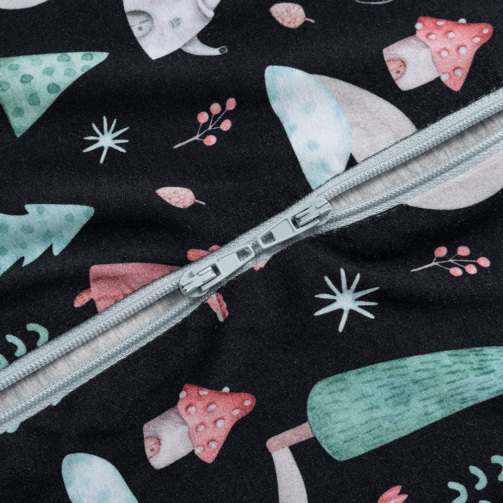 Cozy Baby Romper With Playful Print & Easy Zipper - Beekee