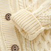 Cozy Cable-Knit Button Cardigan - Beekee