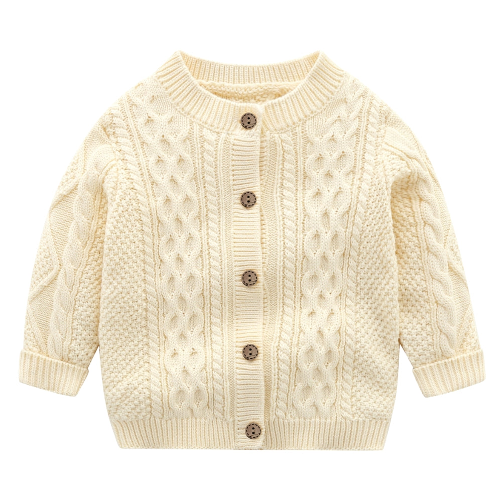 Cozy Cable-Knit Button Cardigan - Beekee