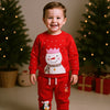 Cozy Christmas Snowman Kids Pajama Set - Beekee