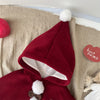 Cozy Christmas Velvet Baby Cape - Beekee