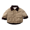 Cozy Corduroy Sherpa-Lined Kids Jacket - Beekee