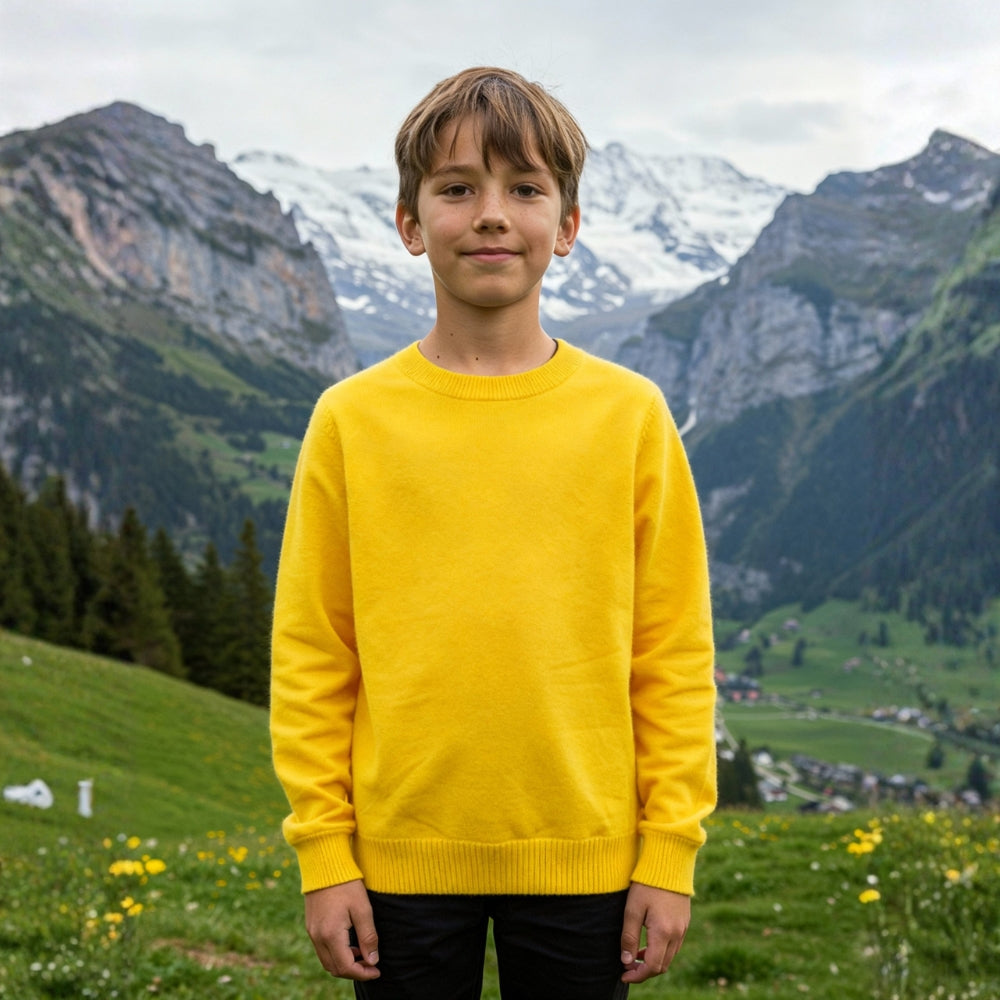 Cozy Kids Classic Crewneck Sweater - Beekee