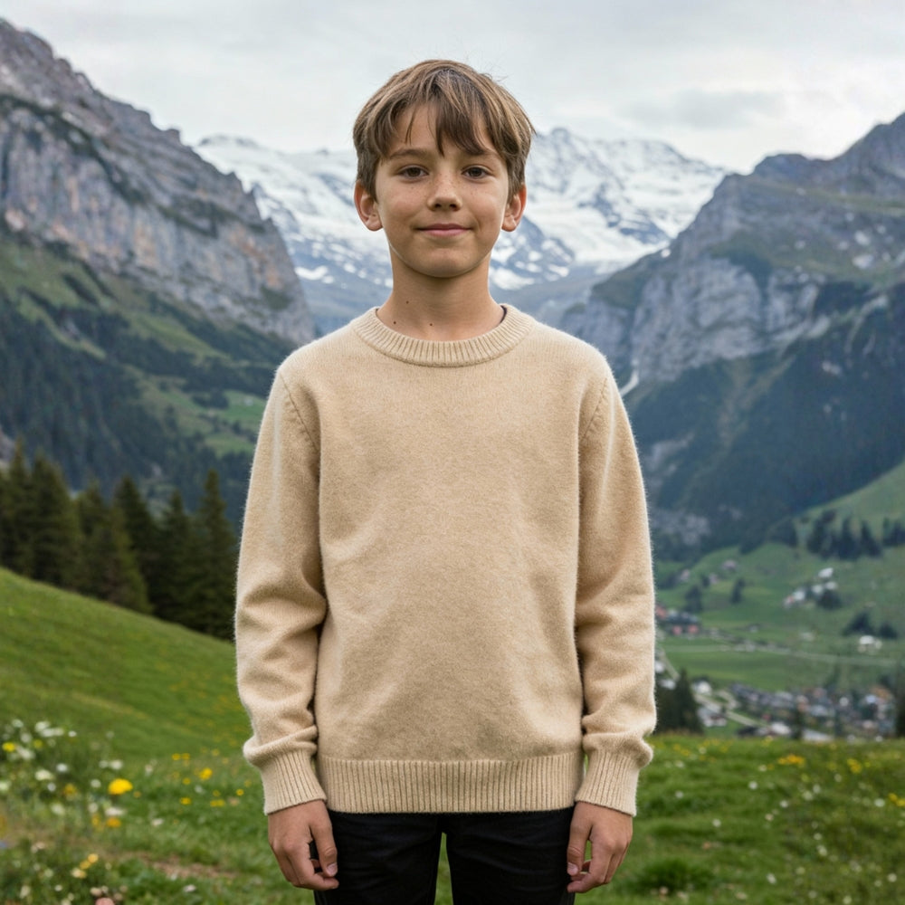 Cozy Kids Classic Crewneck Sweater - Beekee