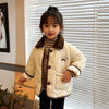 Cozy Quilted Bear Patch Jacket - Beekee