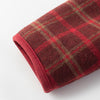 Cozy Red Plaid Baby Coat - Beekee