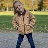 Cozy Teddy Patch Quilted Kids Jacket - Beekee