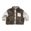 Cozy Two-Tone Sherpa Kids Jacket - Beekee