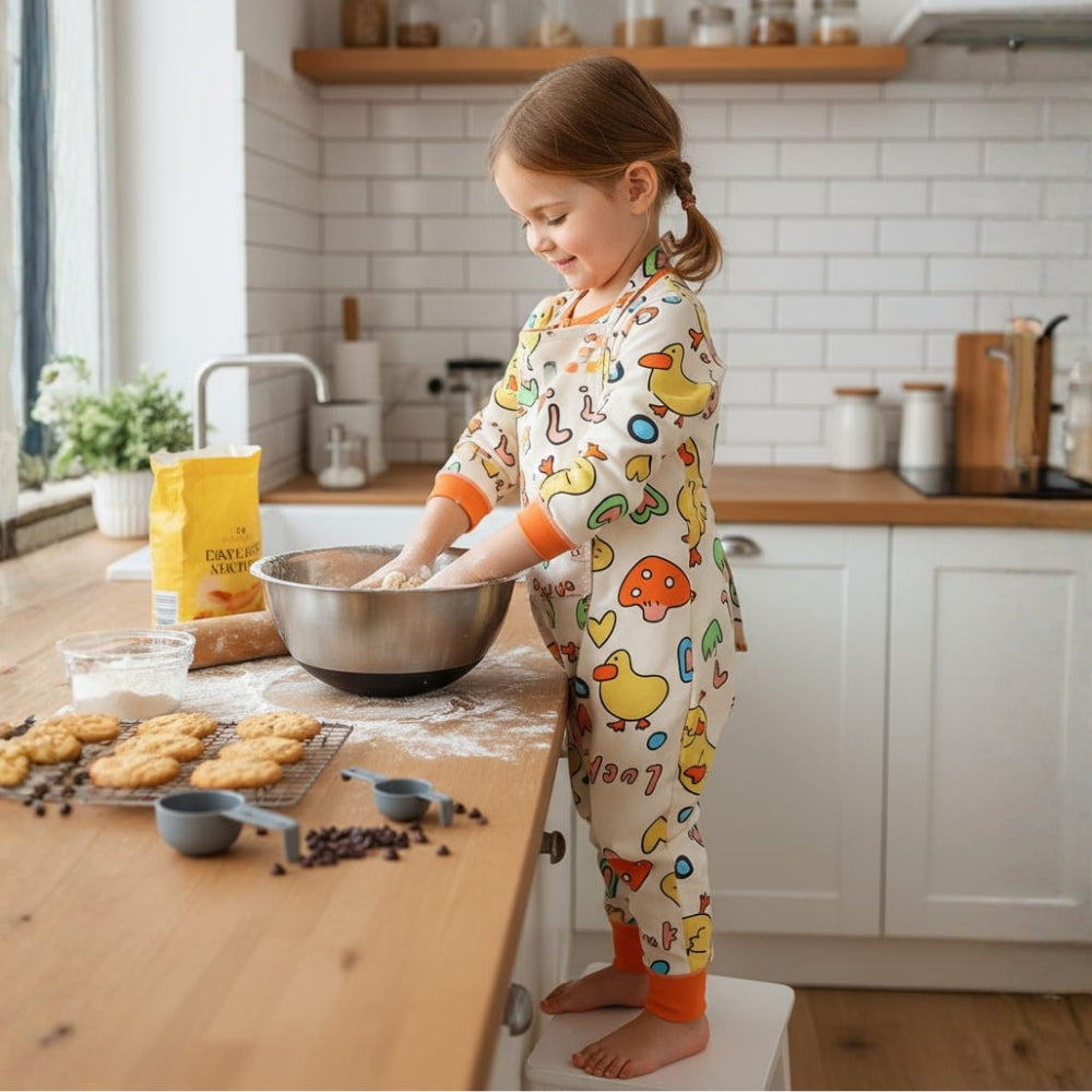 Cute All-Over Print Baby Sleep Romper - Beekee