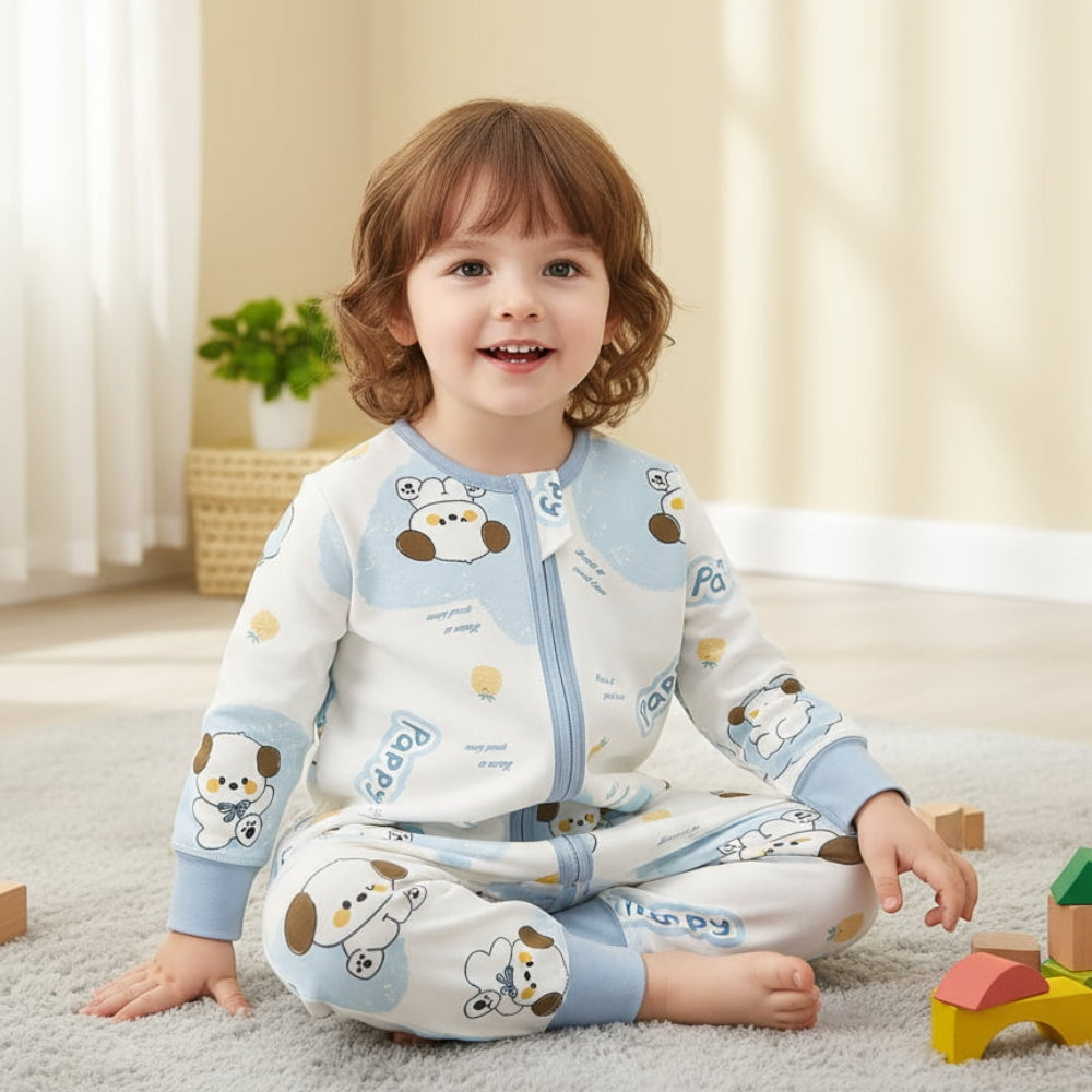 Cute All-Over Print Baby Sleep Romper - Beekee