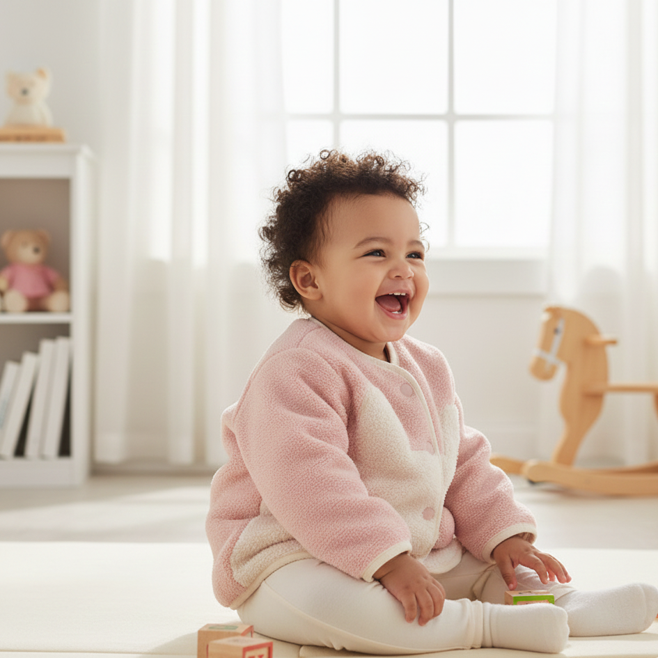 Cute Animal Fleece Baby Jacket - Beekee