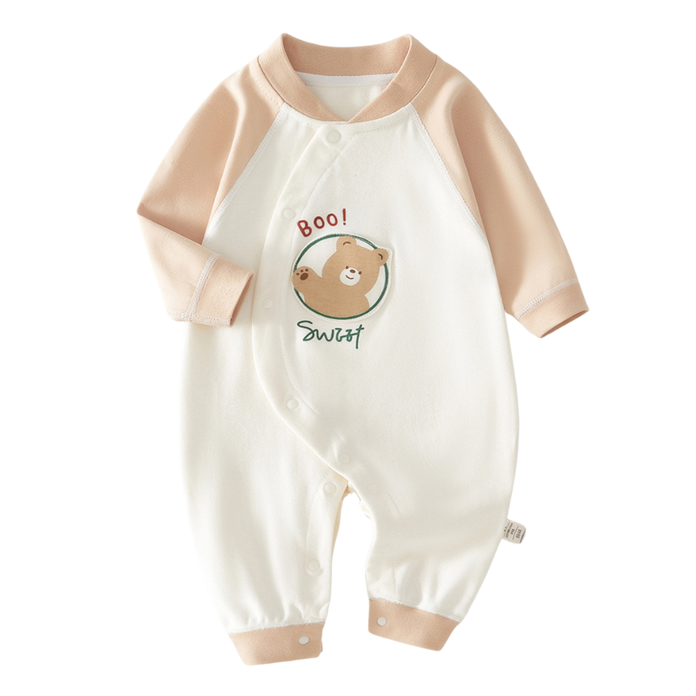 Cute Animal Print Cotton Baby Romper - Beekee
