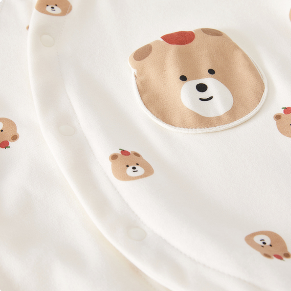 Cute Animal Print Cotton Baby Romper - Beekee