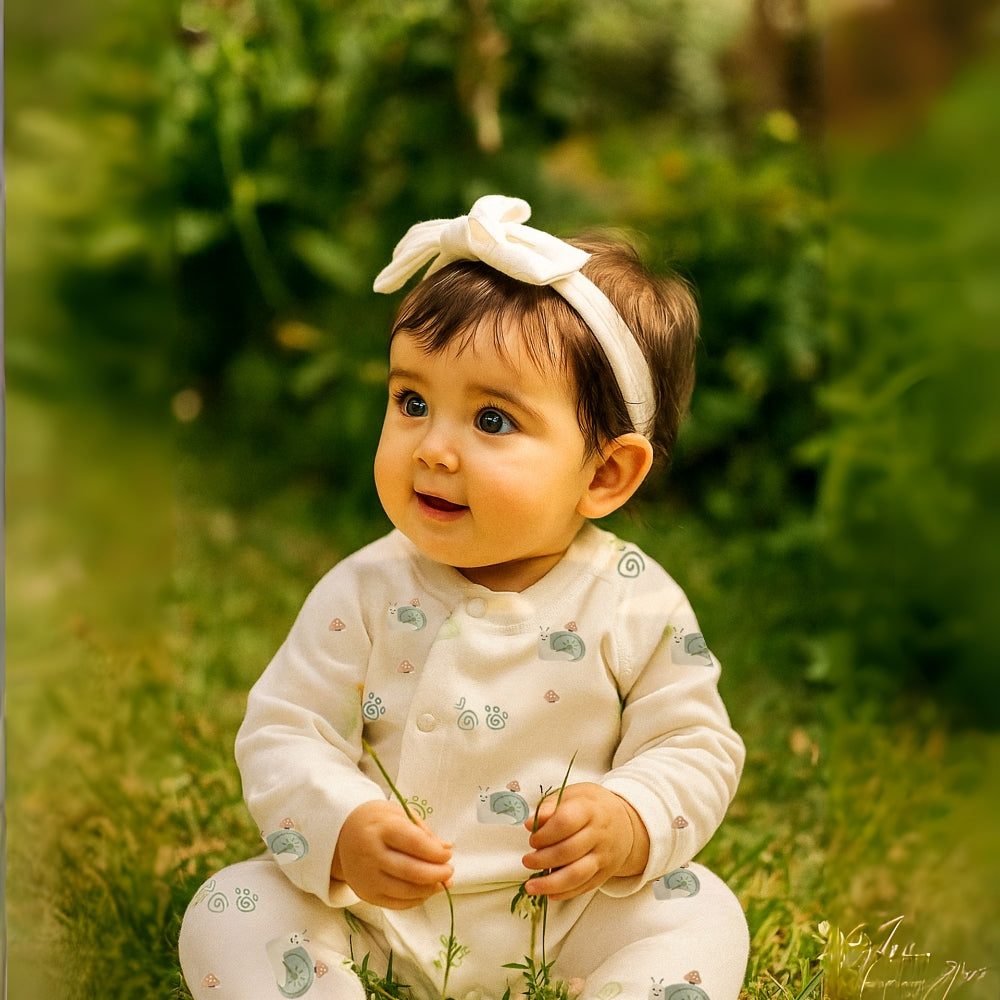 Cute Animal Print Cotton Baby Romper - Beekee