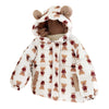 Cute Bear Ear Hooded Puffer Jacket - Beekee