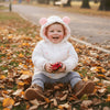 Cute Bear Ear Hooded Puffer Jacket - Beekee