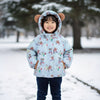 Cute Bear Ear Hooded Puffer Jacket - Beekee
