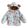 Cute Bear Ear Hooded Puffer Jacket - Beekee