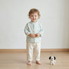 Cute Playful Print Button Up Shirt for Toddlers - Beekee