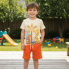 Cute Safari Friends T-Shirt and Shorts Set - Beekee