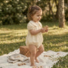 Daisy Embroidered Baby Romper & Dress - Beekee