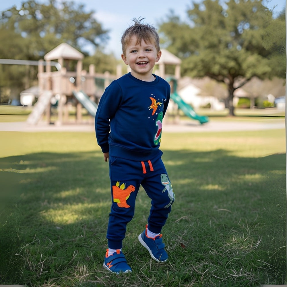 Dino Roar Sweatshirt and Jogger Set - Beekee