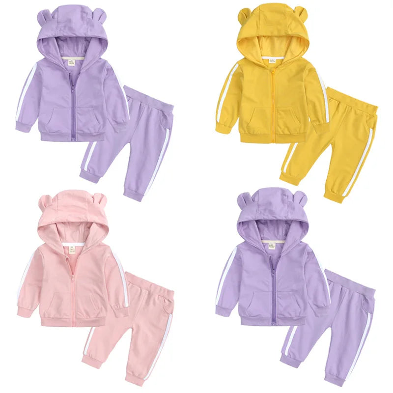 Cotton Baby Tracksuit Set